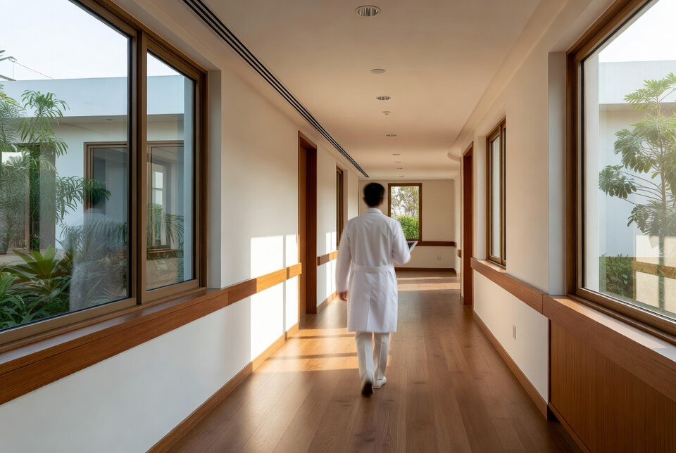 CorexaOne healthcare platform in use at a hospital